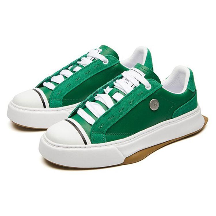 Mihara Yasuhiro X Fila Leather Suede Low-Top Sneakers Women Sneakers Amazon-Green F12W044339FAZ