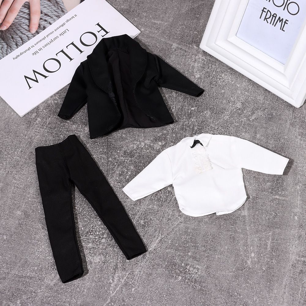Accessories Suit Clothes Wedding Party Suit 1/6 Doll Clothes Daily Wear Male Doll Shirt Casual Suit