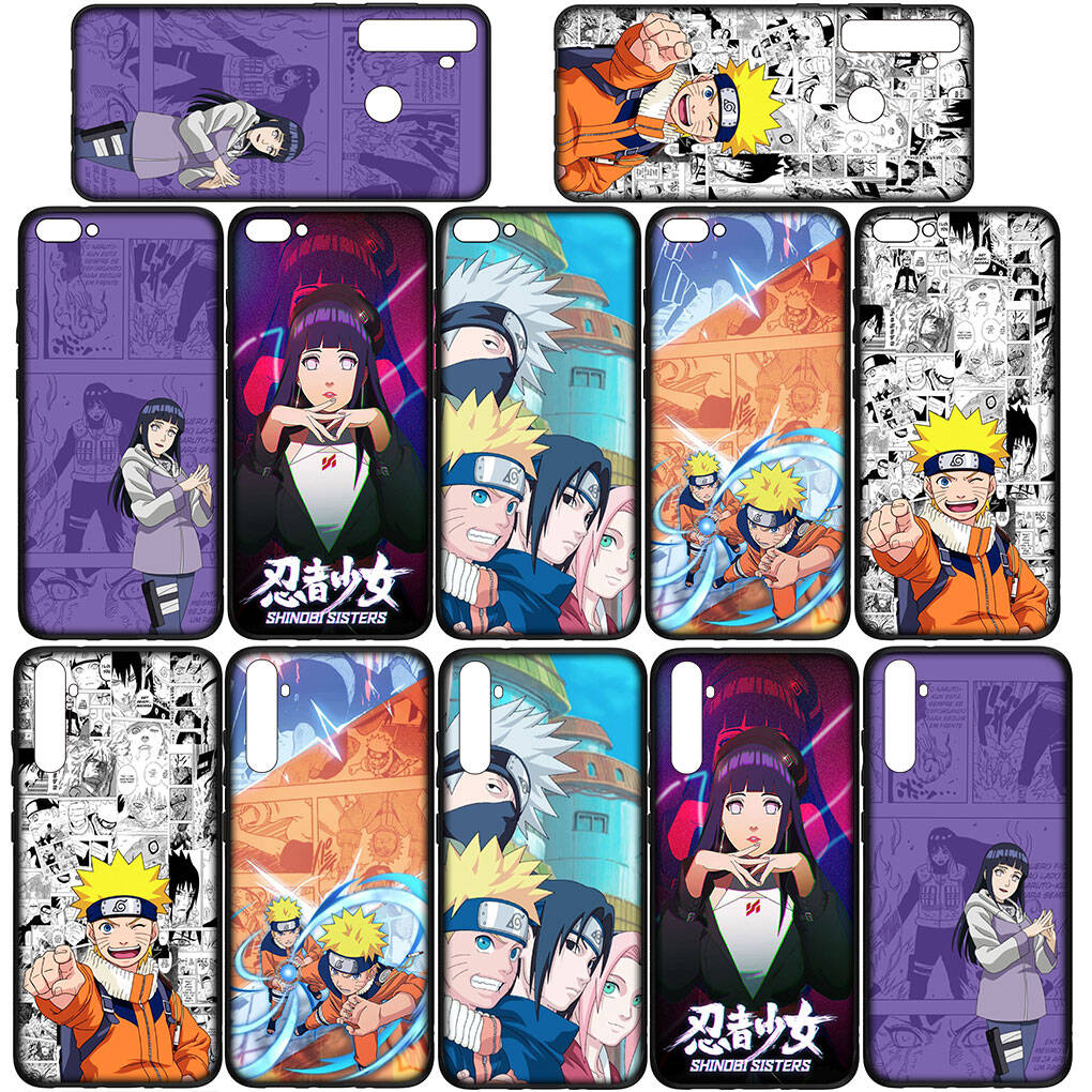 Phone Case for iPhone 17 15 16 Plus X Redmi Note 14 12 11 13 Pro Max Huawei P30 P20 Lite OPPO A60 A40 A80 A18 A16 A54 Hinata Hyuga Poster Naruto Cover