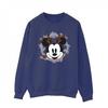 Mens Mickey Mouse Reindeer Wreath Sweatshirt