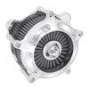 Motorcycles Turbine Air Cleaner Intake Filter Chrome For Harley Sportster XL Touring Softail Dyna EVO & Twin Cam Fatboy FXDLS
