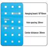 Square Hole Metal Tool Pegboard