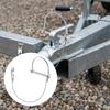 2pcs Trailer Coupler Pin with Quick Release Ring, Locking Pins Trailer Hitch Pin Professional Trailers Coupler Pins for Farm Trailers Wagons Towing