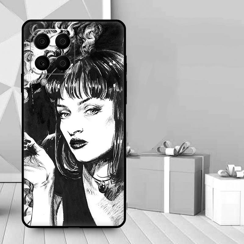 Pulp Fiction Dancing Case For Samsung Galaxy M16 M31 M21 M13 M33 M53 M15 M35 M55 M36 M56 M12 M32 M52 M14 M34 M54