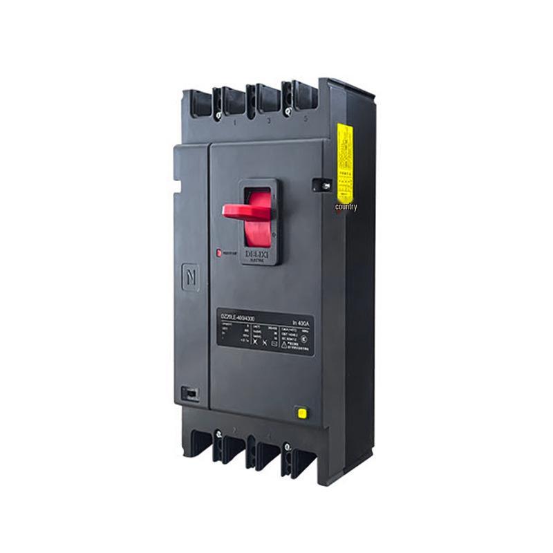 Автоматический выключатель УЗО DELIXI DZ20L-400 350A/400A 4P