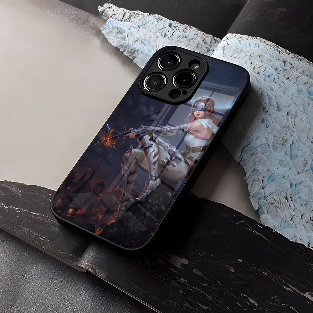 Горячая игра Diablo 3 Чехол для телефона Закаленное стекло Для IPhone 15 14 12 13 11 Plus Pro XS Max Mini X XR 8 7 6s SE2020 Coque