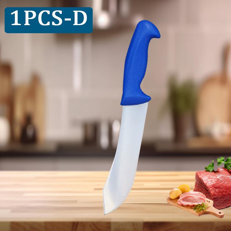 WXCOO Профессиональный нож для разделки мяса из нержавеющей стали Кухонный нож шеф-повара для нарезки стейков Снятия кожуры с фруктов Ручная ковка Мясницкий нож