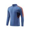Mens Womens Soccer Training Kit Set Long Sleeve Half-Zip Hoodie Sports Jersey Uniform Breathable Quick-Dry