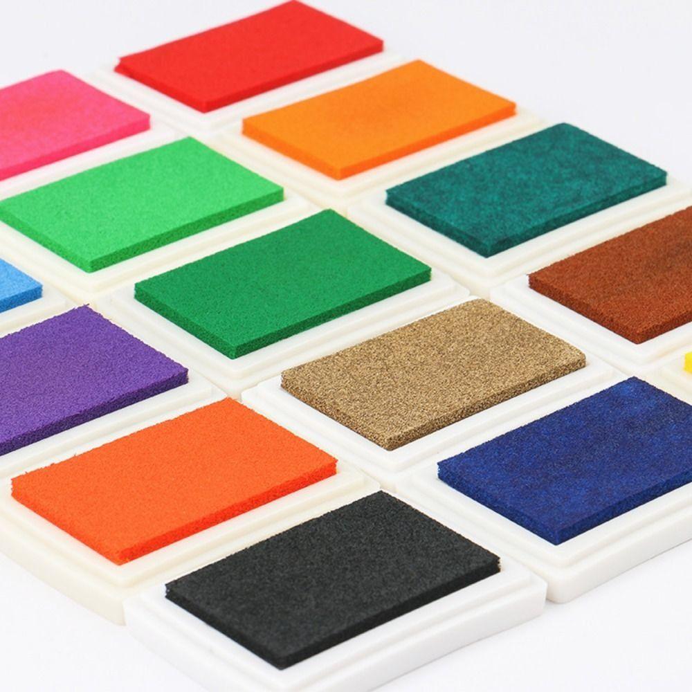 For Notary Finger Signature Inkpad Quick-drying Thumbprint Ink Pad Fingerprint Ink Pad Finance