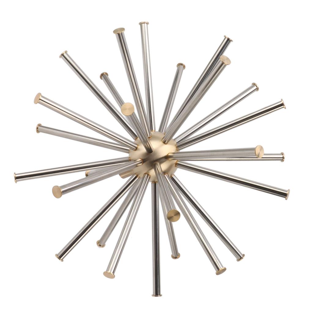 Brass Stainless Steel Dandelion Type Fountain Nozzle Outdoor Crystal Ball Sprinkler Pool Landscape