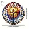 Cross & Dove Wind Spinner. 10-inch Metal for Garden, Yard & Holiday Decor. No Power Needed.