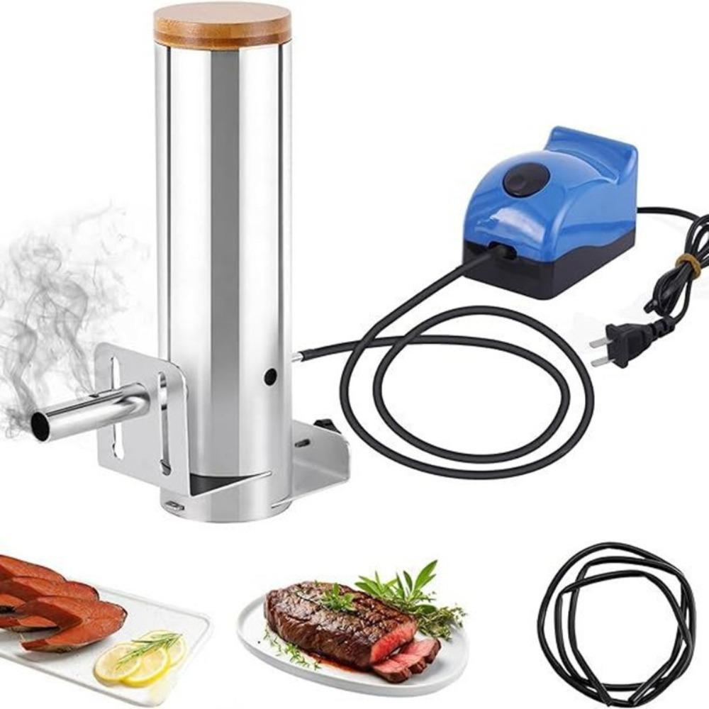 Adjustable Smoke Output BBQ Electric Smoke Generator Barbecue Electric Fumigator Barbecue Stove