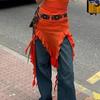 Grommet PU Leather Waist Cinch Belt Vintage Rivet Waistband Fashion Waist Belt  Female Jeans