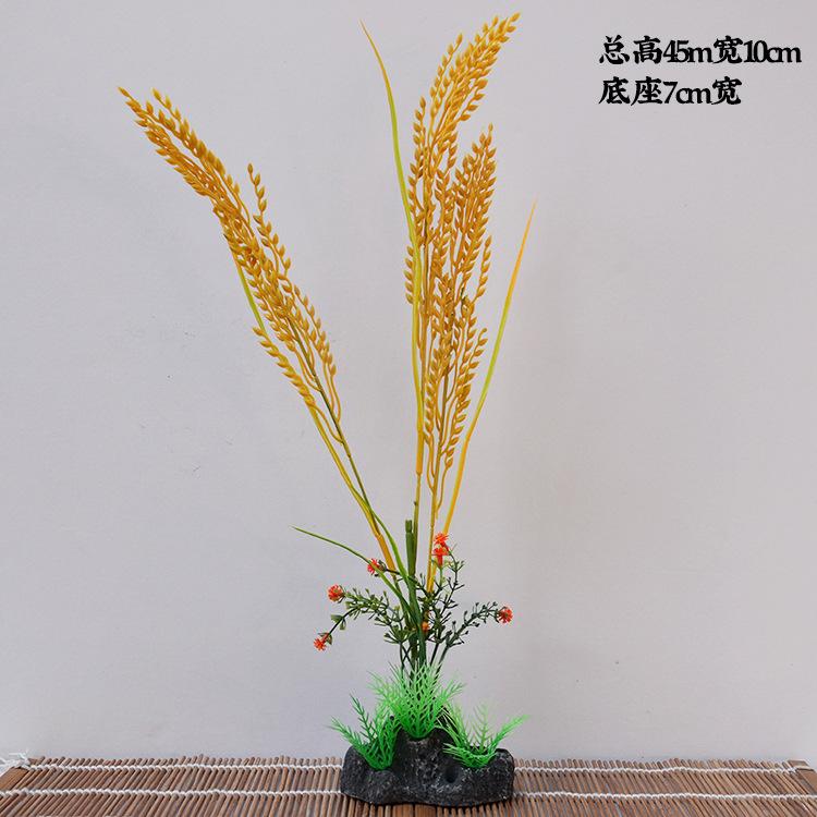 Artificial Harvest Grain Plating Garnish, Five Grains Abundance Sushi Sashimi Decor for Restaurant & Banquet