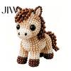 3D Beaded Animals DIY Animal Beading Kit, Tiny Craft Set, Cute Bead Kit for Teens Art Beginners Adults Stress Relief Decoration Handmade Gift