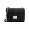 Michael Kors Кожаная сумка-конверт Serena, Сумка на плечо, Сумка через плечо Средняя Женская Черная 35S2GNRL2U-001