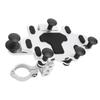 Motorcycle Phone Mount   5 Claw Rotatable Shock Absorbing Silicone Pads Motorcycle Handlebar Phone Holder