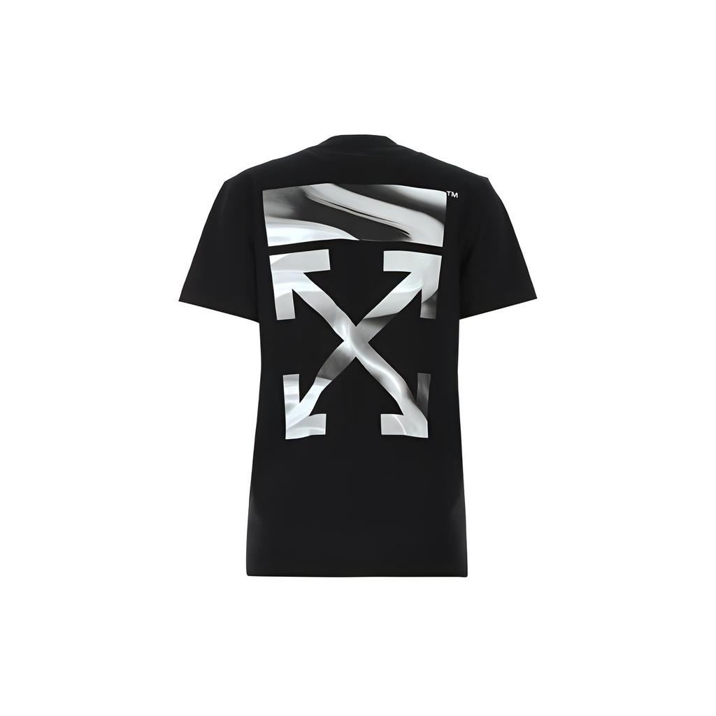 OFF WHITE Футболка Женская Черная SS21 OWAA049R21JER0011009