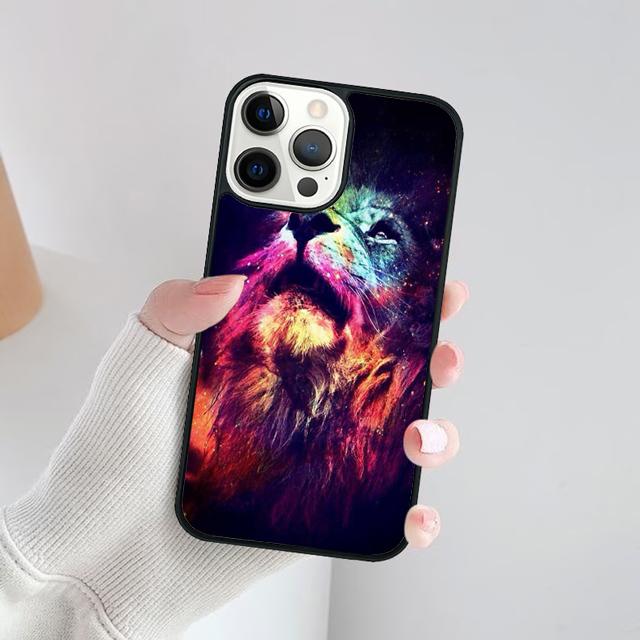 Чехол для телефона 'Рычащий Король Лев' Для Для iPhone 17 Air 16 15 11 12 13 14 Pro Max Plus coque
