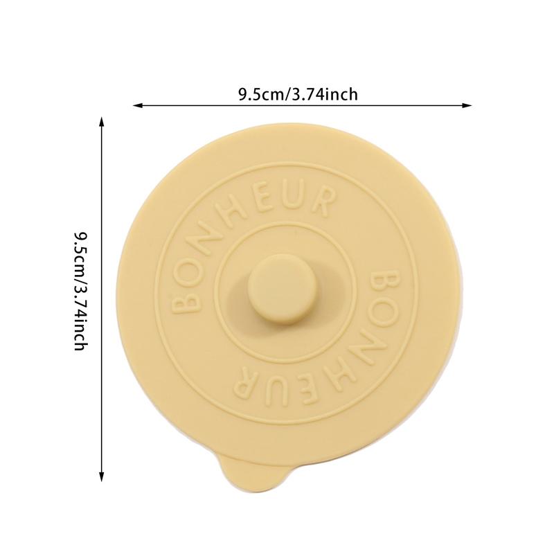 Silicon Dust Proof Lids Cute Sealing Suction Cup Mugs Cover Dustproof Leakproof Tea Coffee Lid Reusable Cup Accessories