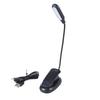LED Clip Light Desk Clamp Lamp 3 Dimmable Brightness 3 Light Modes Flexible Gooseneck Bedside Lamp for Reading Painting
