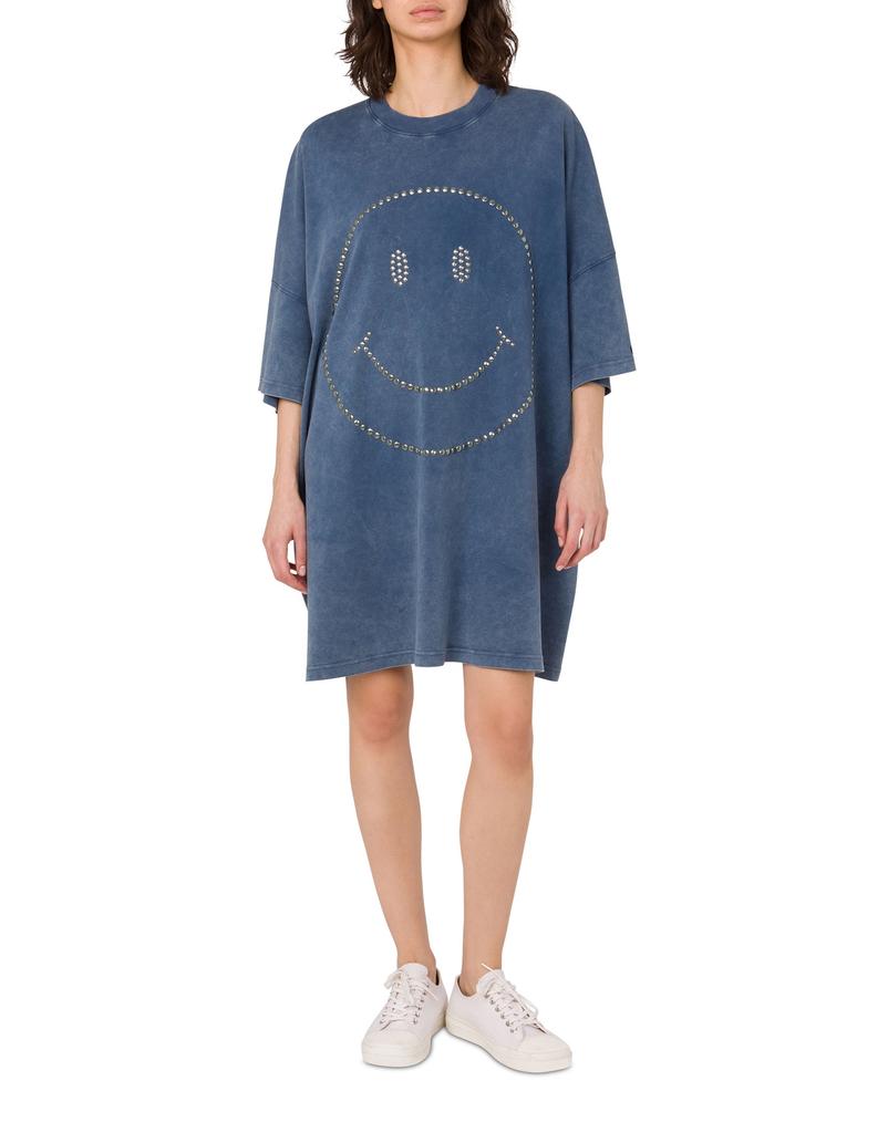 Moschino Smiley Heavy Cotton Oversized Dress