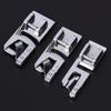 3Pcs Sewing Machine Rolled Hem Foot Household Crimping Process Sewing Accessories