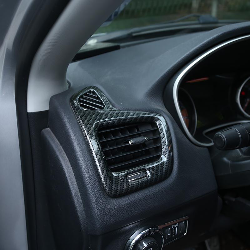 Мой хороший автомобиль, хромированный защитный чехол для вентиляционного отверстия, наклейка на розетку кондиционера для Jeep Compass 2017 2018