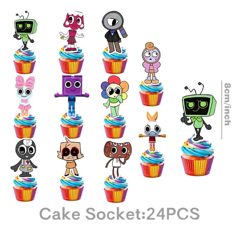 Набор декора для тематической вечеринки «Мир денди» с бумажными тарелками, стаканчиками и баннером для дня рождения детей