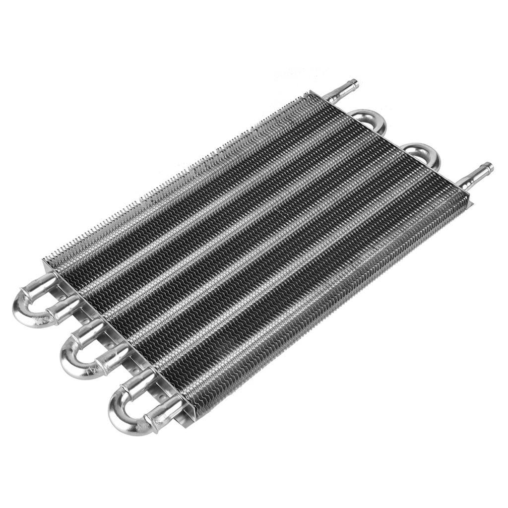 Car 6 Row Remote Transmission Oil Cooler Kit Auto Manual Radiator Converter