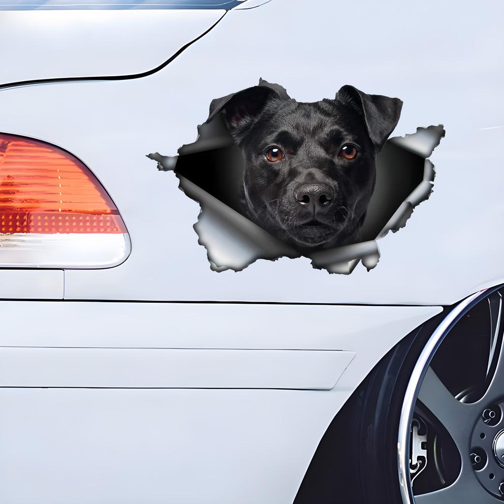 Наклейки на бампер автомобиля Patterdale Terrier для автомобиля, грузовика, фургона, модные наклейки, виниловые наклейки