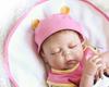 " 22 Lifelike Full Body Silicone Reborn Dolls Baby Girl Sleep Newborn Gifts Doll
