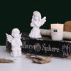 High Quality Delicate Gift Winged Angel Statue Resin Crafts Desktop Ornaments Garden Sculpture