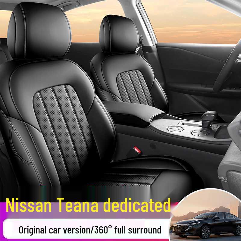 Всесезонные полностью закрывающие чехлы на сиденья Nissan Teana, подходят для 26 моделей - Внутренние подушки салона Hongmeng Cockpit