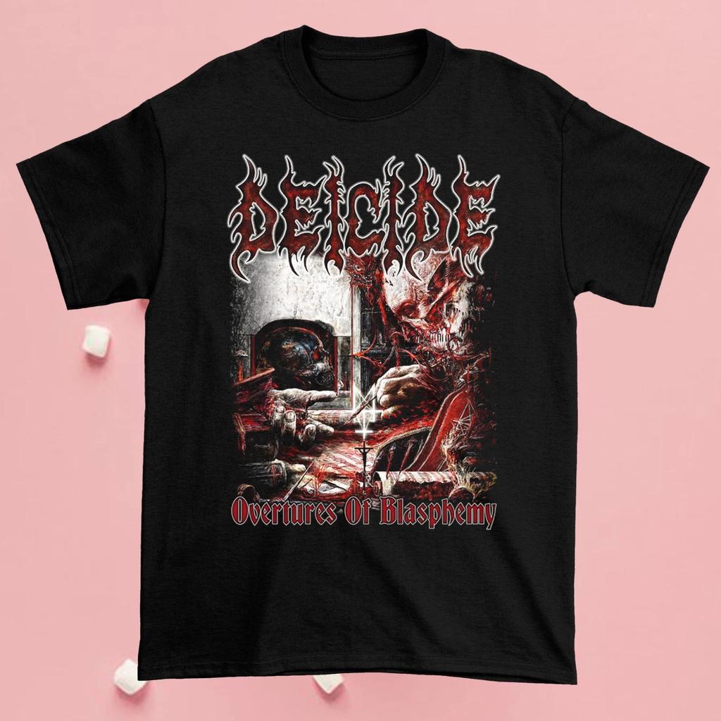 New Deicide - Overtures of Blasphemy Black unisex S-234XL Shirt B064