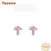 Tancise 925 Sterling Silver Zircon Earrings Drop Earrings For Women Wedding Party Gifts