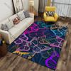 Colorful butterflies in elegant flight carpet Yoga living room room decor children's crawling mat doormat area rug