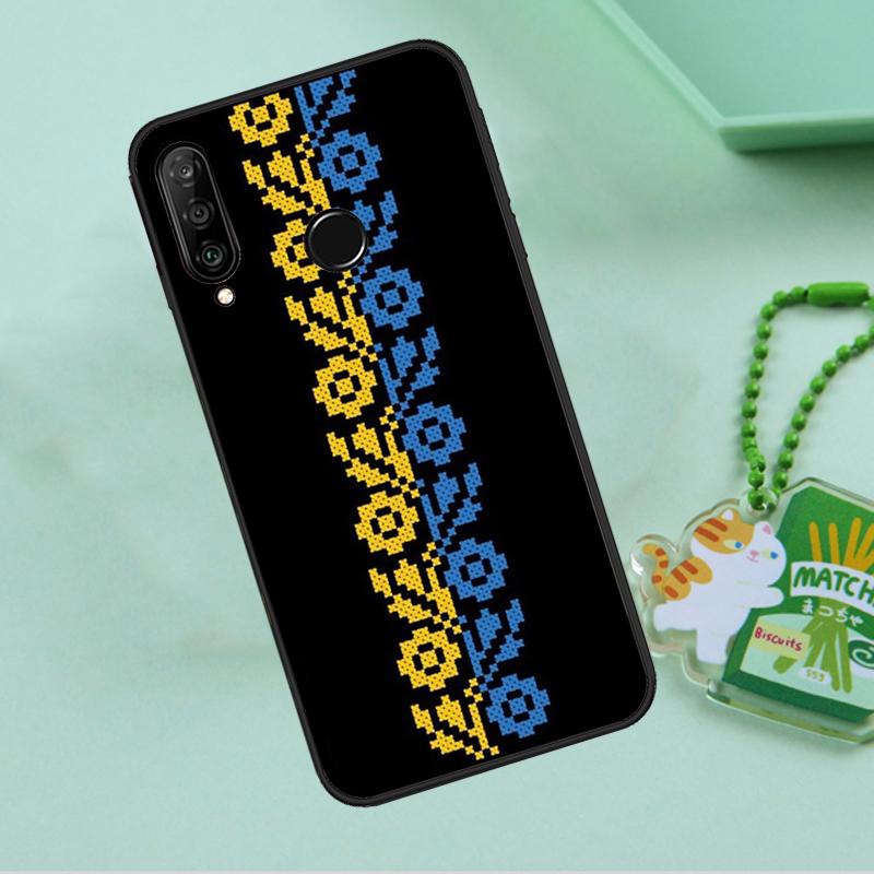 Флаг Украины для Huawei Nova 12s 12i 11i 7i 8i 9 10 SE Y91 Y90 Y60 Y70 Y72 Y61 P60 Pro P30 P40 Lite Чехол