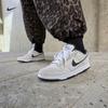 Nike Женские легкие кожаные спортивные кроссовки на зимней плоской резиновой подошве - NIKE DUNK LOW HV180