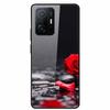 Для Xiaomi 11T Pro Стеклянный чехол Жесткий закаленный стеклянный ПК-чехол Чехол для телефона Для Xiaomi Mi 11T 11 T Pro Ударопрочный Мультяшный Funda Coque