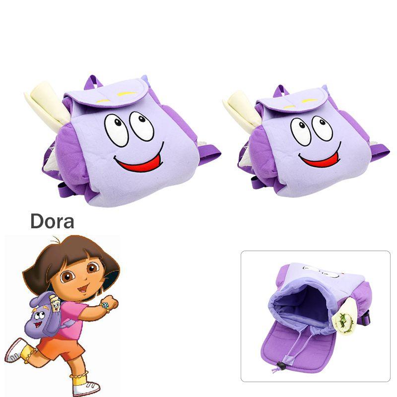 Милый плюшевый рюкзак Дора-путешественница для детей, школьный рюкзак для детского сада, детский подарок