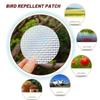 20pcs Round Shape Reflective Sticker Reflective Anti Bird Scare Tape  Garden Home