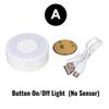 Homlly Rechargeable Motion Sensor Light (Warm Yellow) (X2PCS)