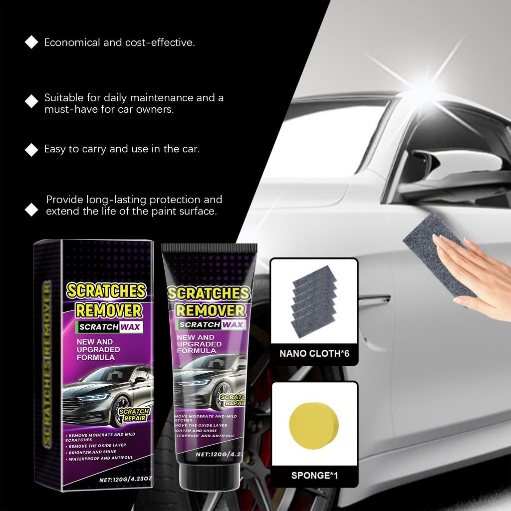 Cloth Car Scratch Remover, 20 New Cloth For Car Scratches, Car Scratch Polishing, Scratch Remover For Vehicles Cars Scratch Kit