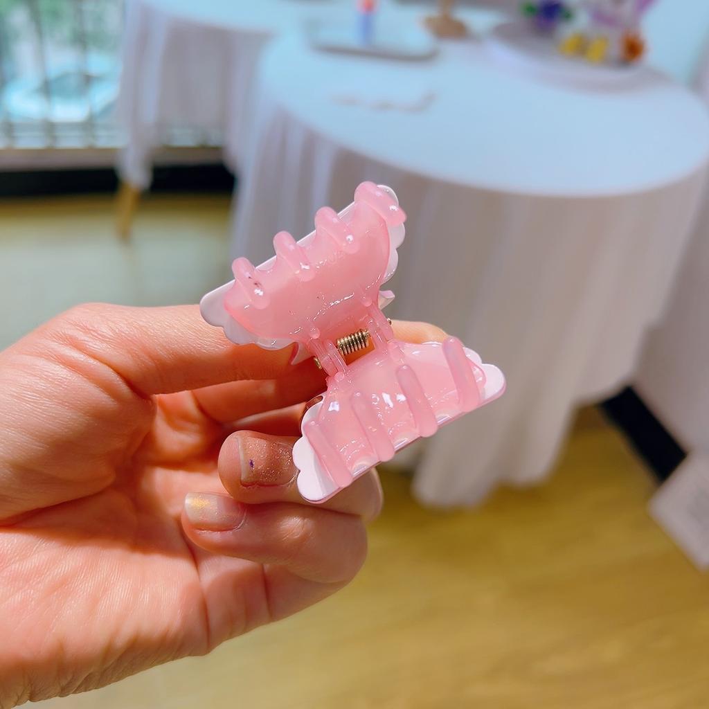 12 штук/набор Labubu Мультяшный Милый Labubu Захват Клипса Корейская Версия Мини Зажим для Волос Головной Убор Царапающая Пластина Зажим для Волос Акула Зажим для Хвоста Аксессуары для Волос