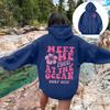 Letter Print Drop Shoulder Hoodie, XS-5XL, Autumn Collection for Men and Women