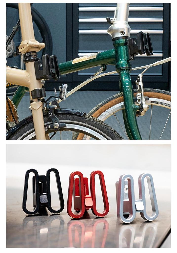 Кронштейн для крепления переднего багажника для Brompton/Dahon Адаптер держателя сумки