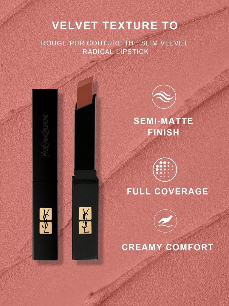 Yves Saint Laurent THE SLIM VELVET RADICAL Помада 2 г - Роскошный бархатно-матовый