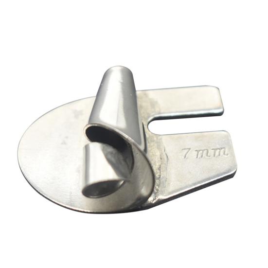 Швейная лапка для подрубки 3-10 мм, сверхмощная стальная промышленная бытовая швейная машина, универсальная широкая узкая прижимная лапка для подрубки