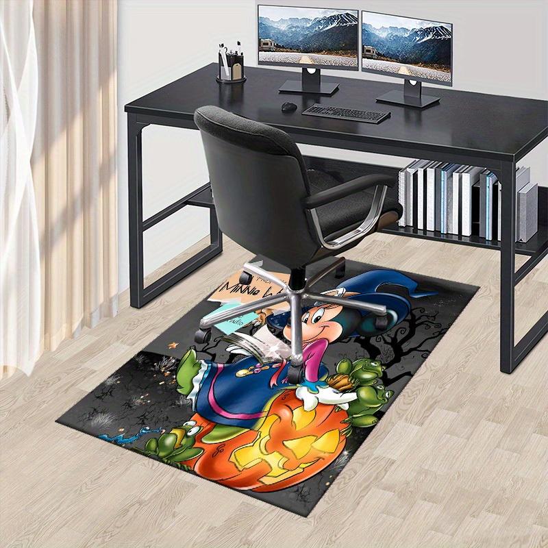 1pc,Halloween Minnie Witch Mouse ArtStudio Home Office Chair Rug Outdoor GiftH093